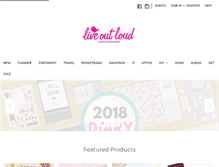 Tablet Screenshot of liveoutloudthailand.com